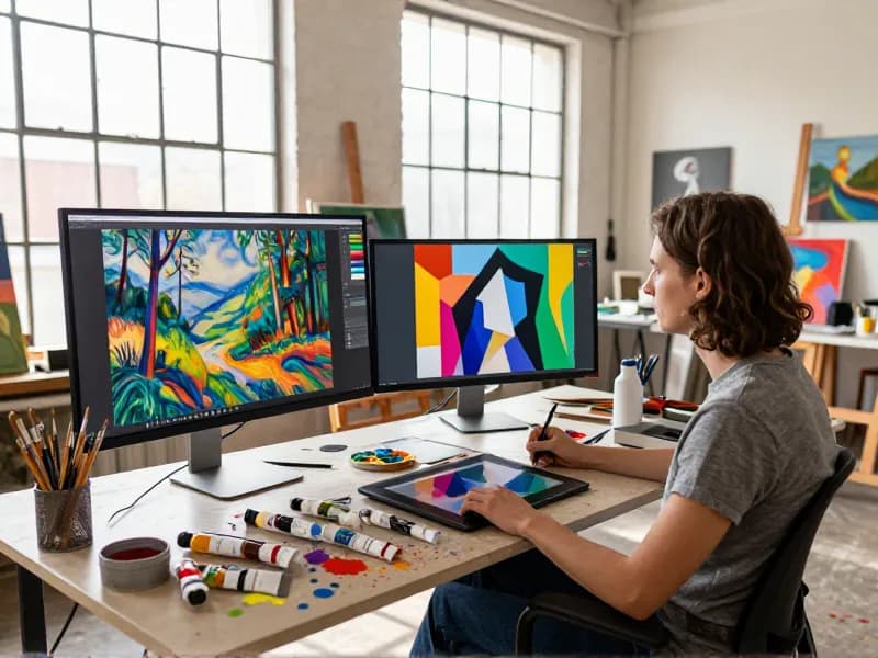 Amadores e artistas digitais