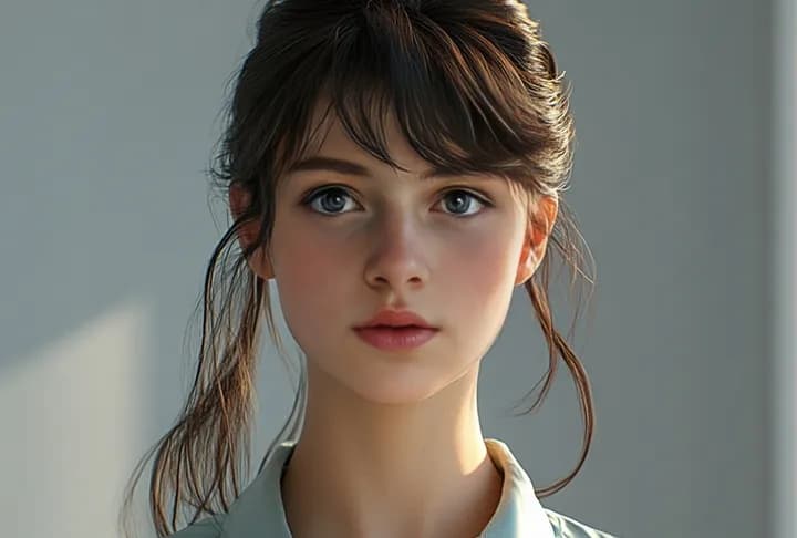 Portrait after a face swap