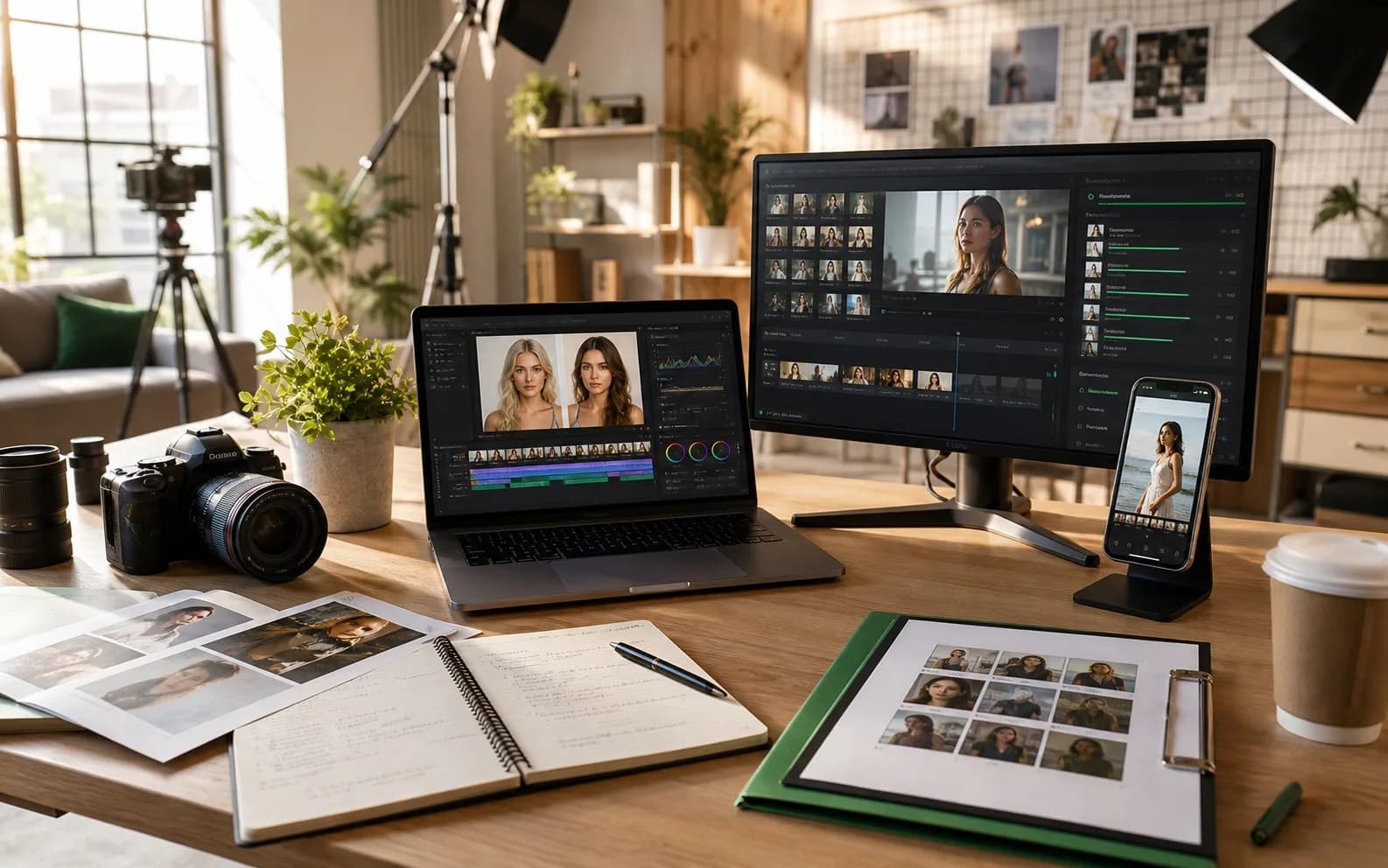 Studio Owner Use Cases workflow visual showing VidMage inputs, output, and handoff