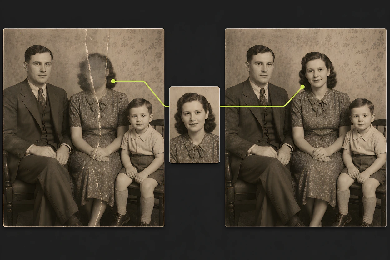 Restore Old or Damaged Photos