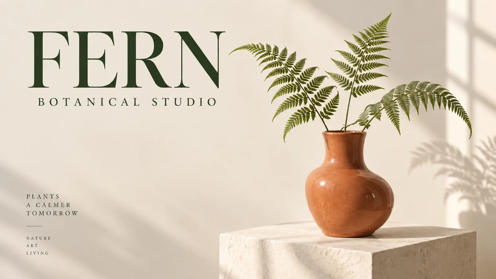 Edited FERN botanical studio product scene generated with GPT Image 2.5