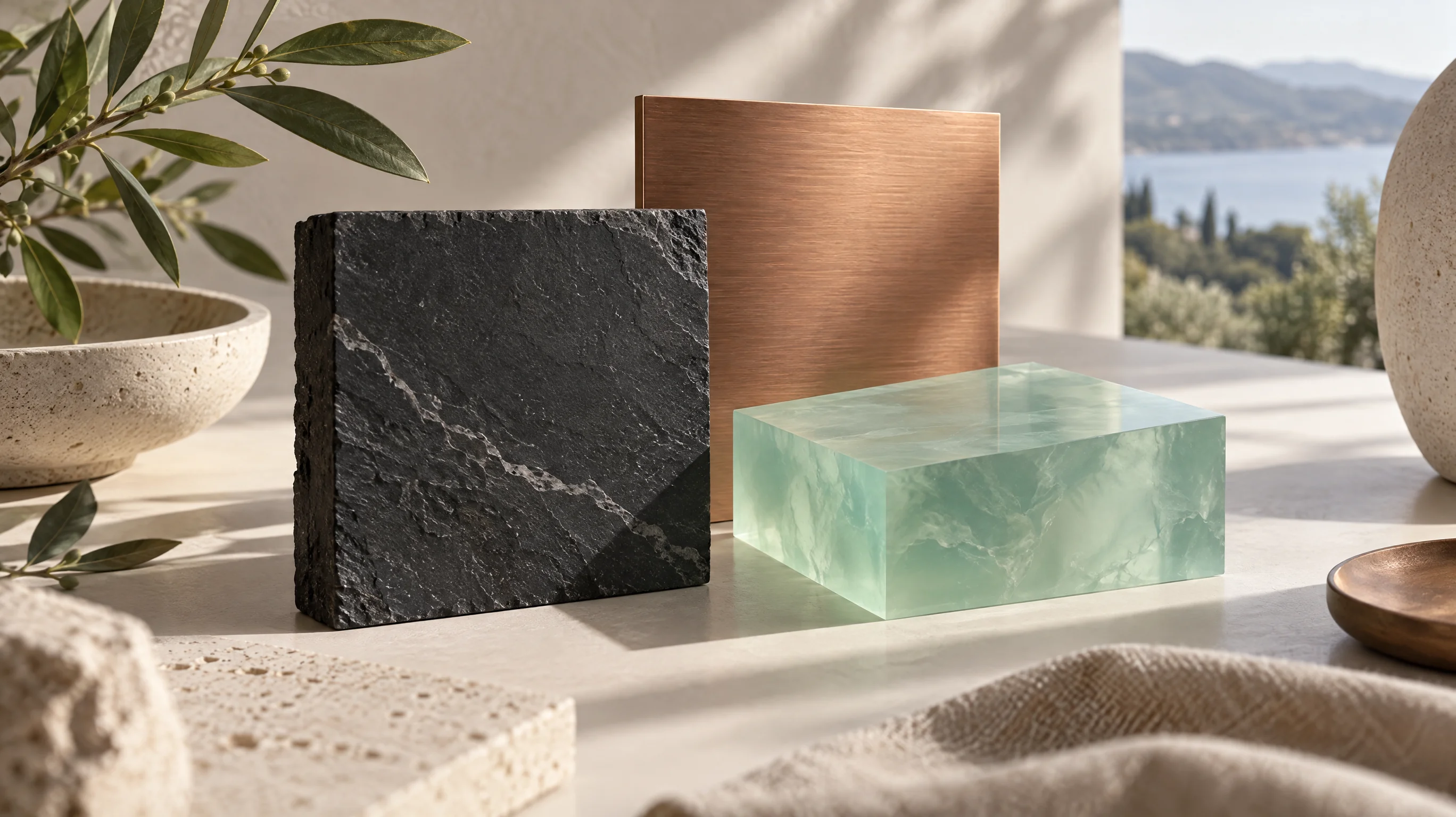 Material reference moodboard generated with GPT Image 2.5