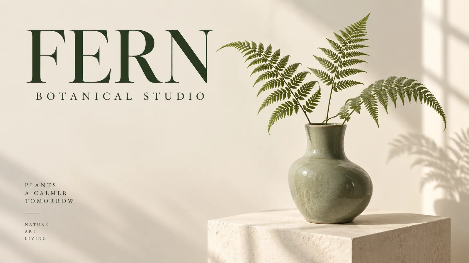 FERN botanical studio product scene generated with GPT Image 2.5
