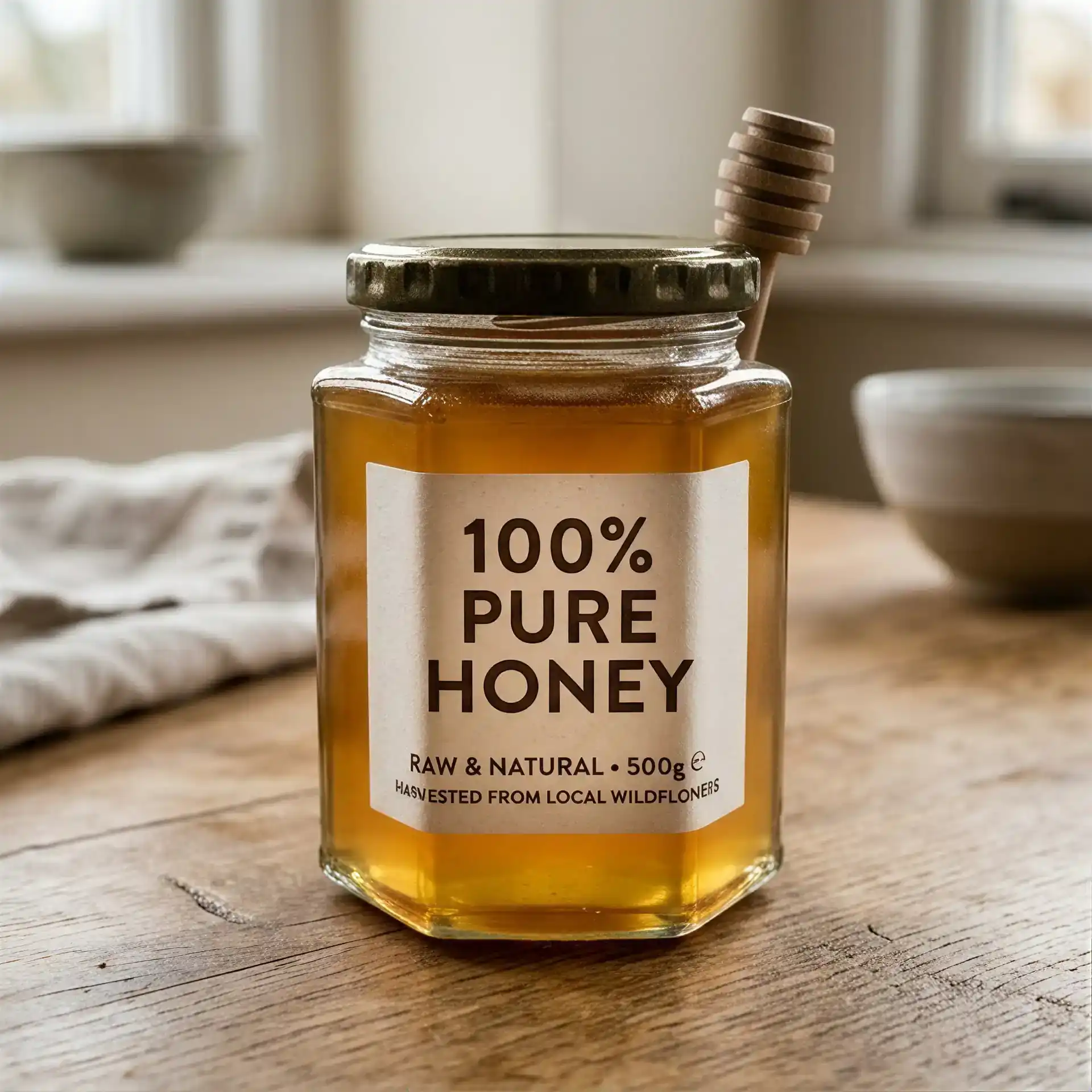 example honey packaging