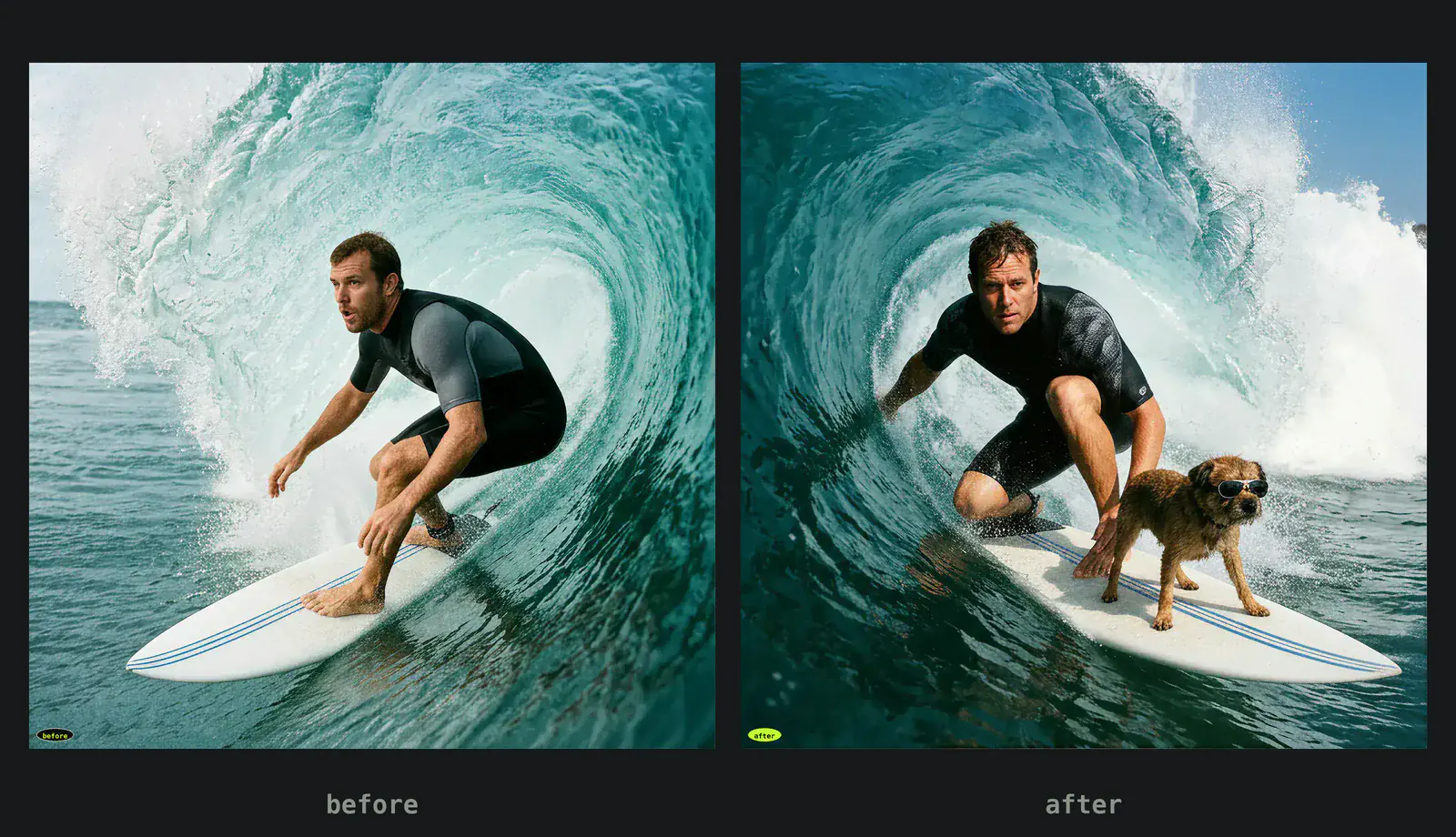feature targeted edit pair