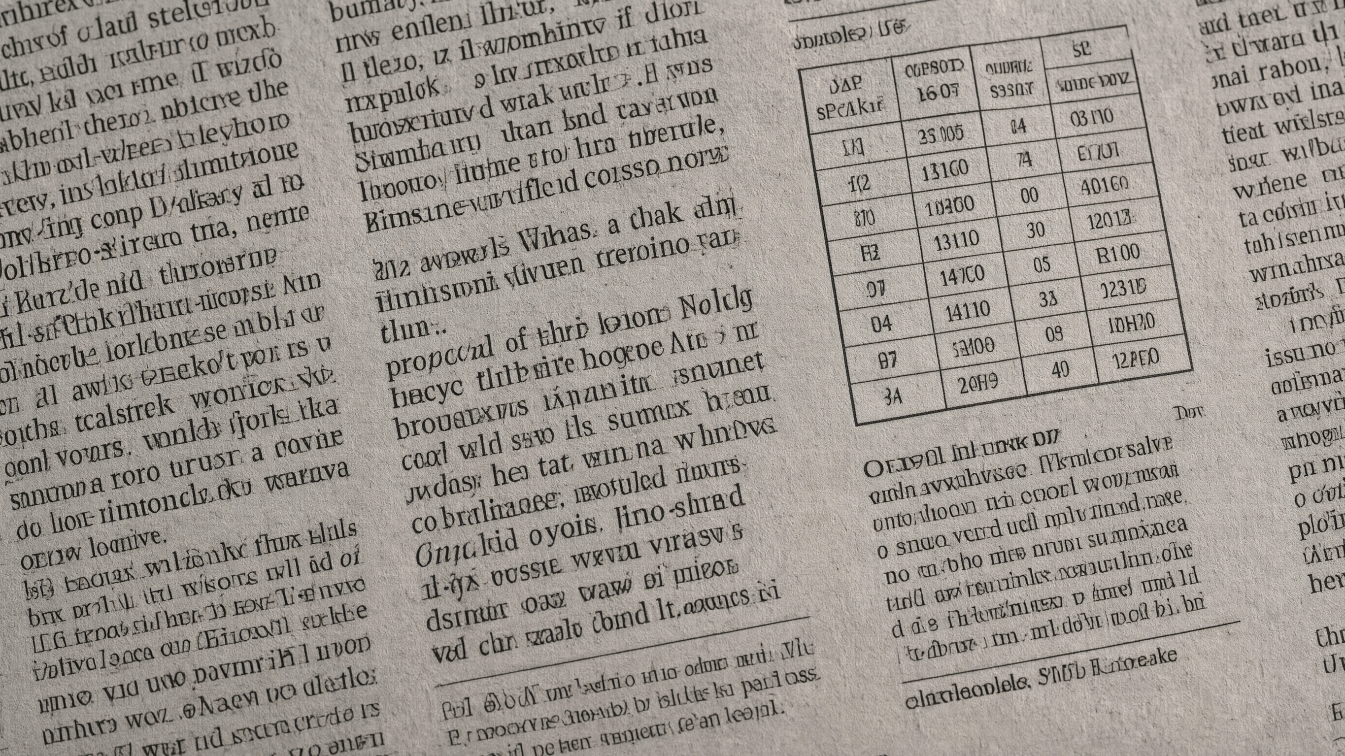 Newspaper columns and 10px captions from Qwen-Image-3.0