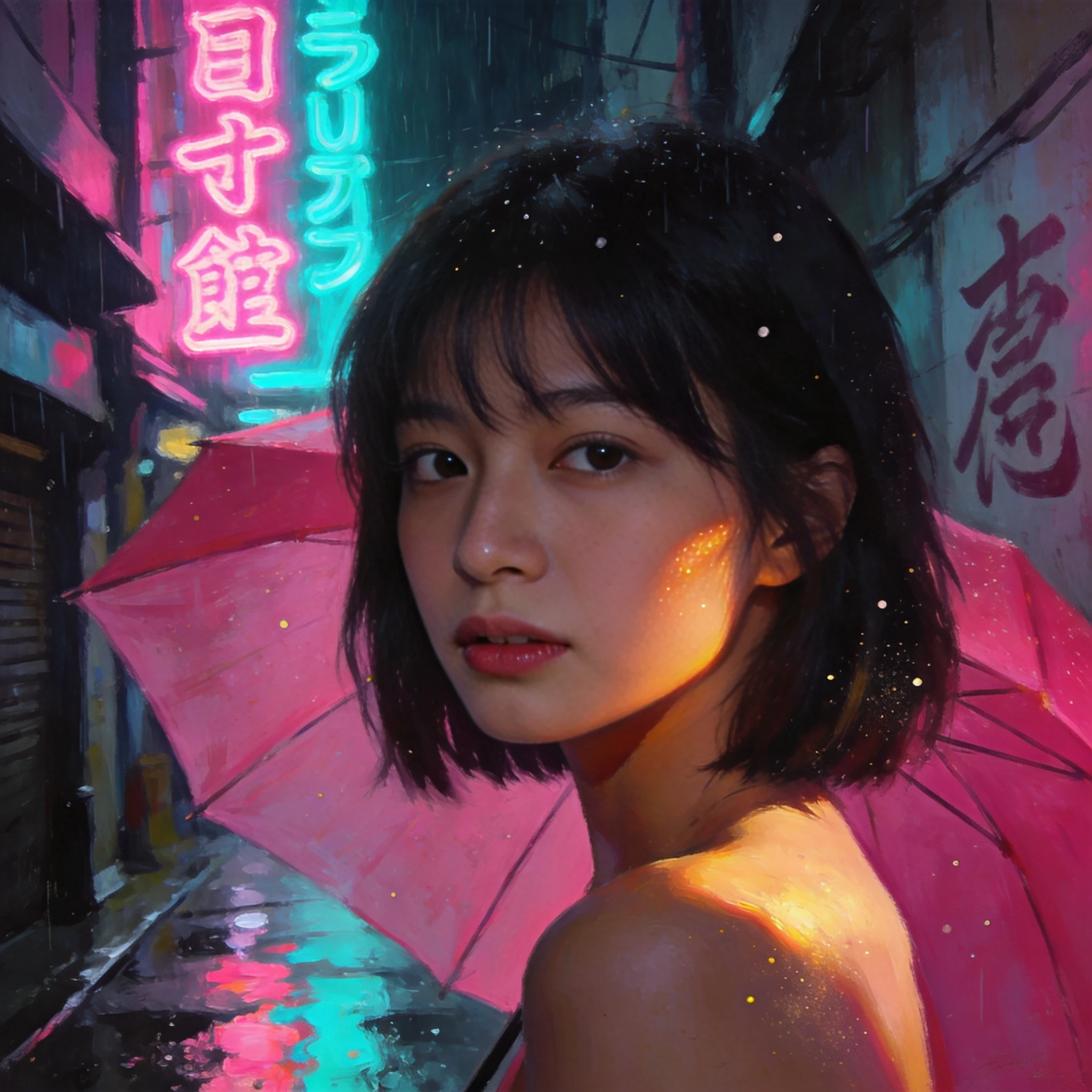 example cyberpunk portrait