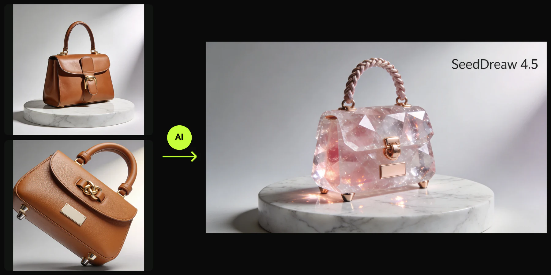 feature material water dress flow