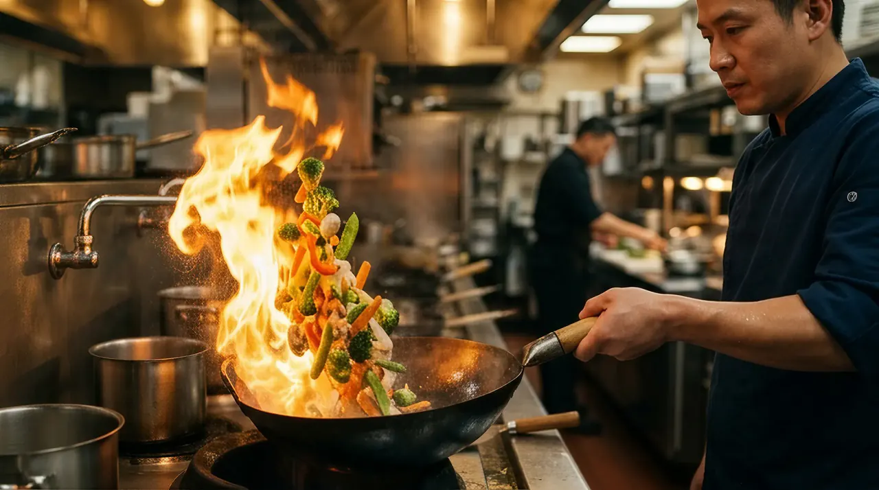 example flame kitchen