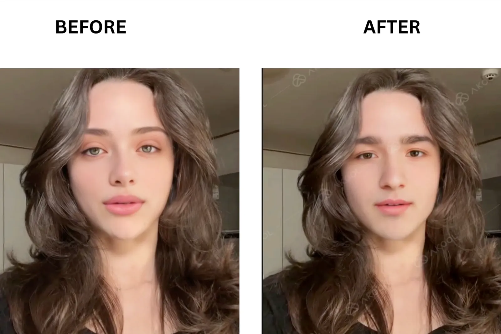 AKOOL before and after