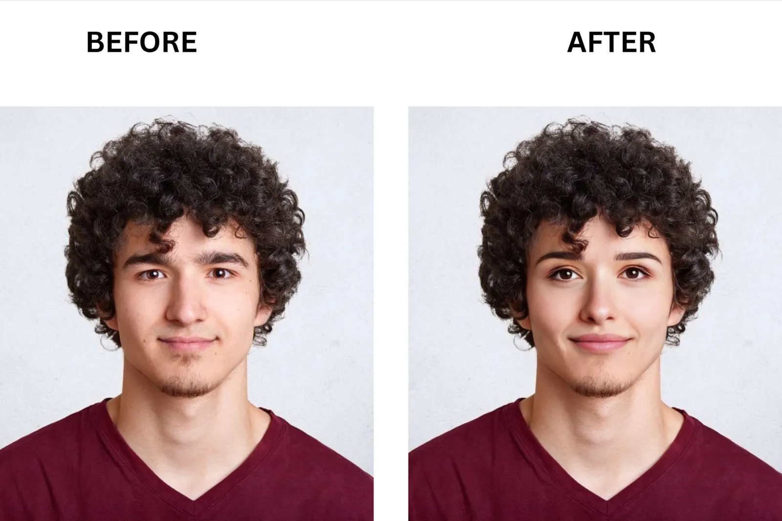 VidMage before and after