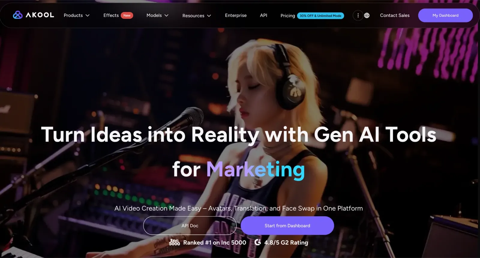AKOOL homepage