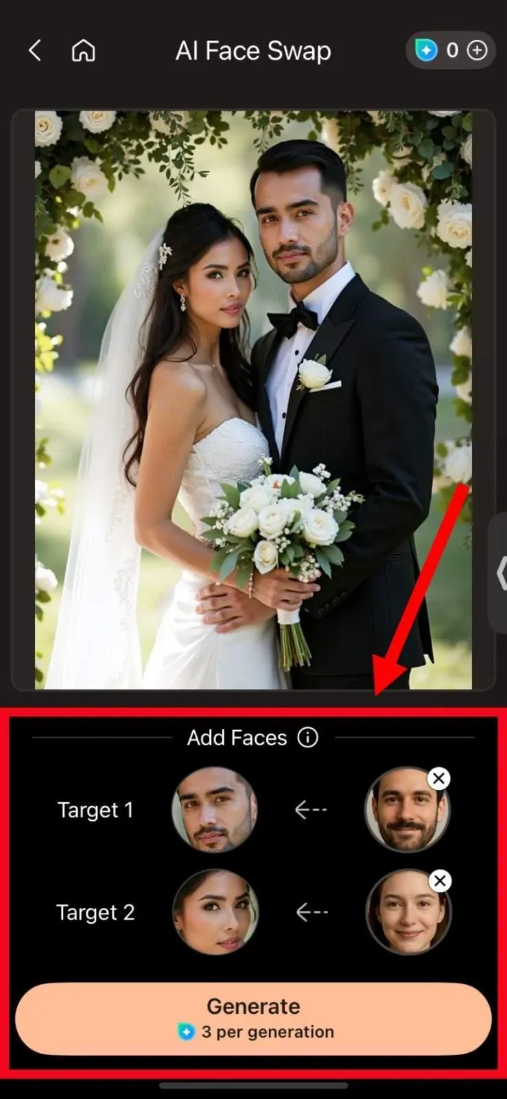 Click Generate to get results