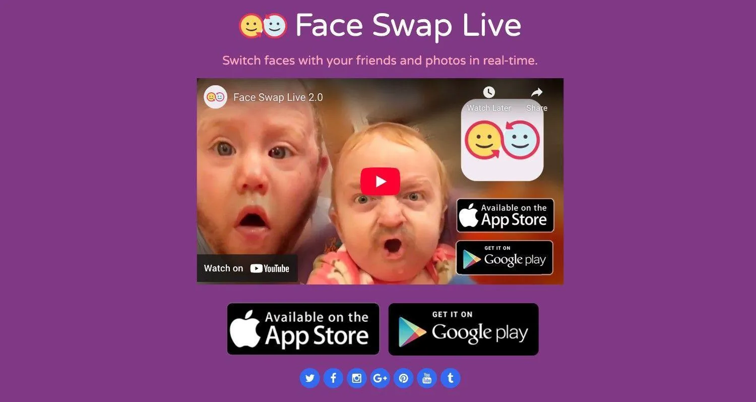 Face Swap Live Reface AI alternative
