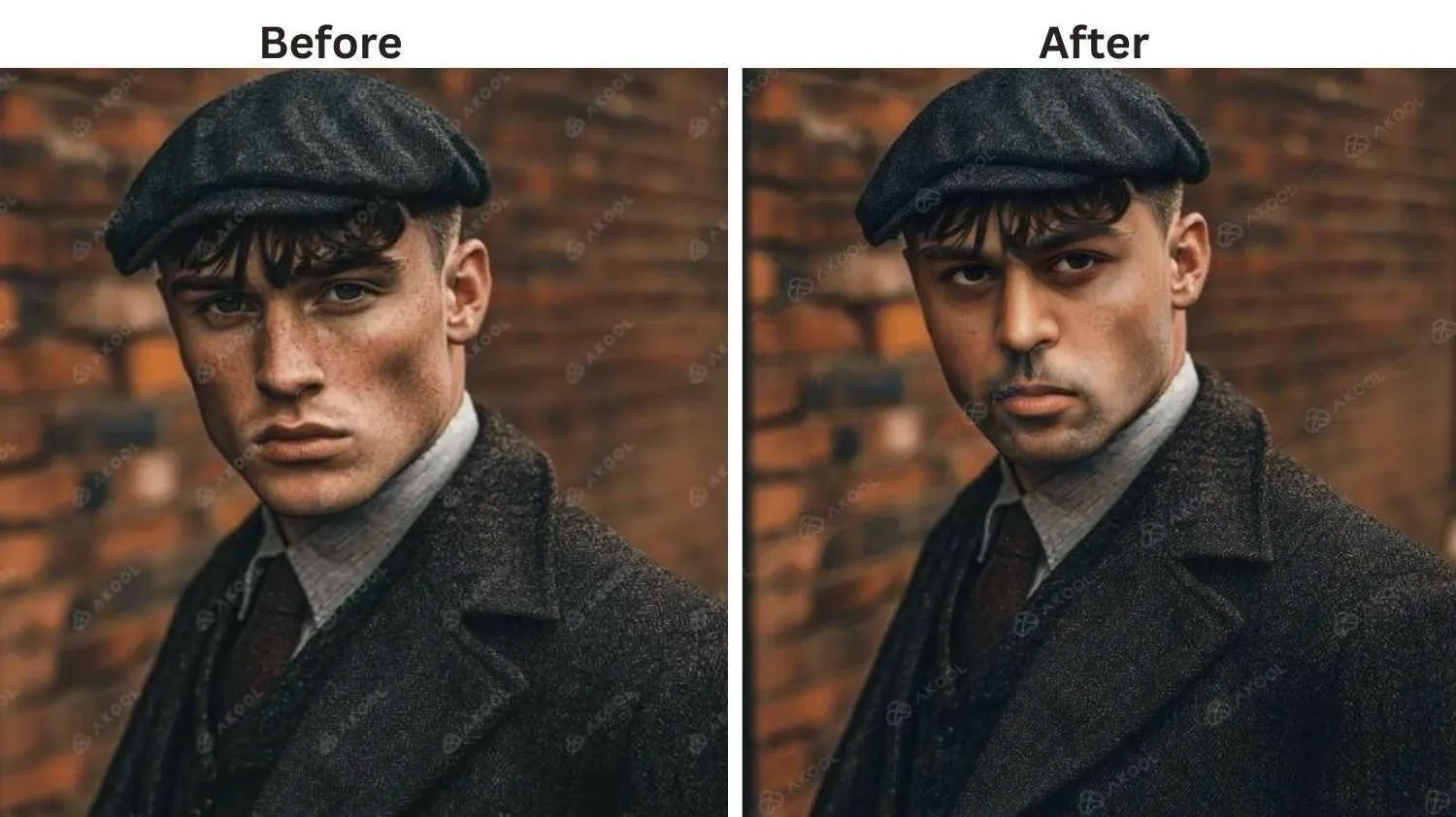 Image face swap by AKOOL