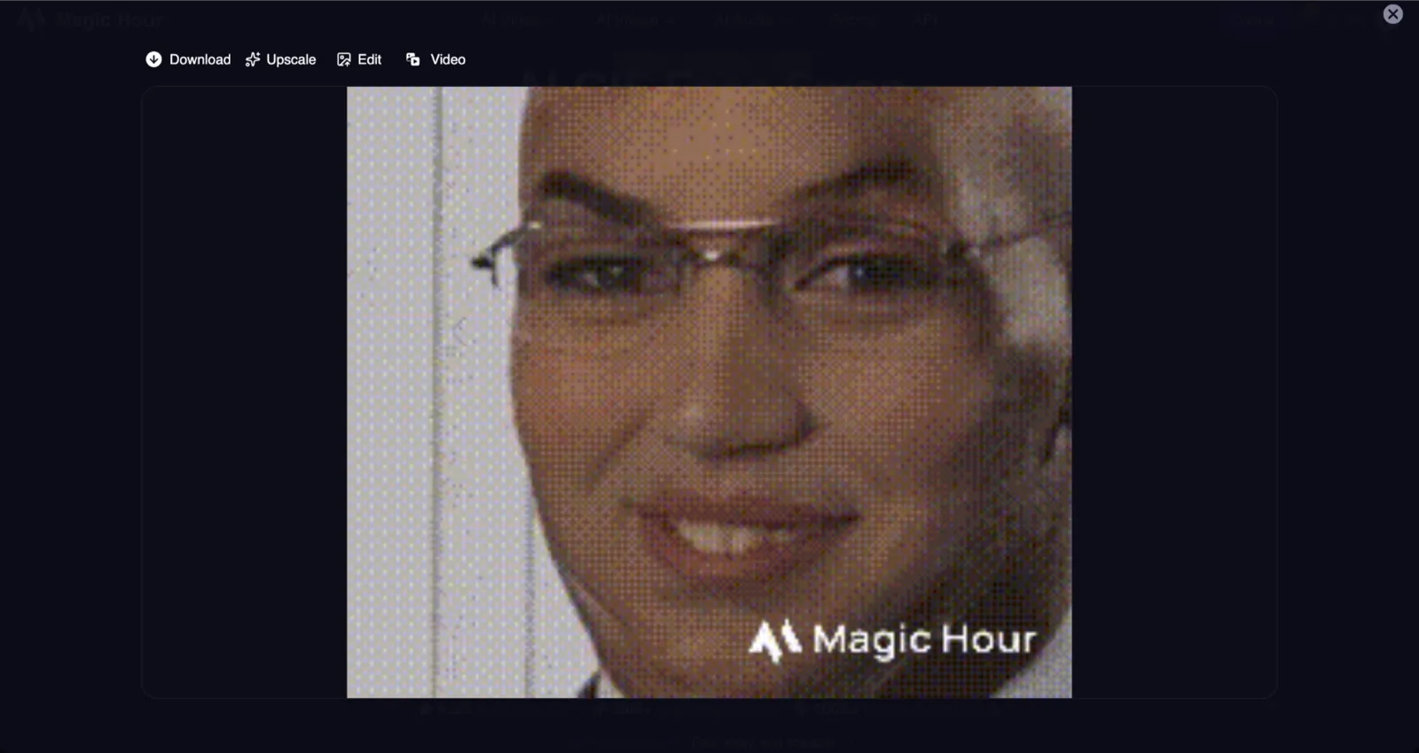 Magic Hour gif face swap