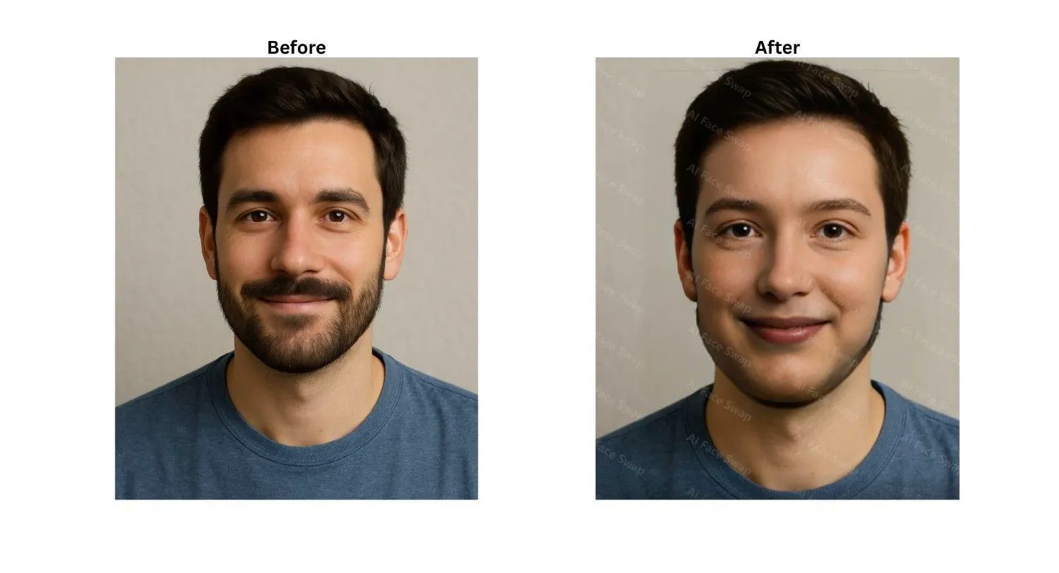 Mango AI best AI video face swap tools before and after