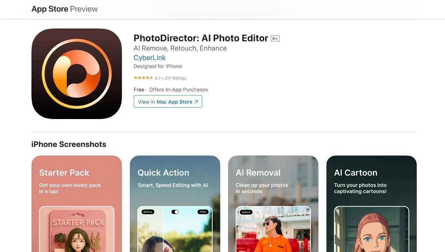 PhotoDirector face swap app for iPhone