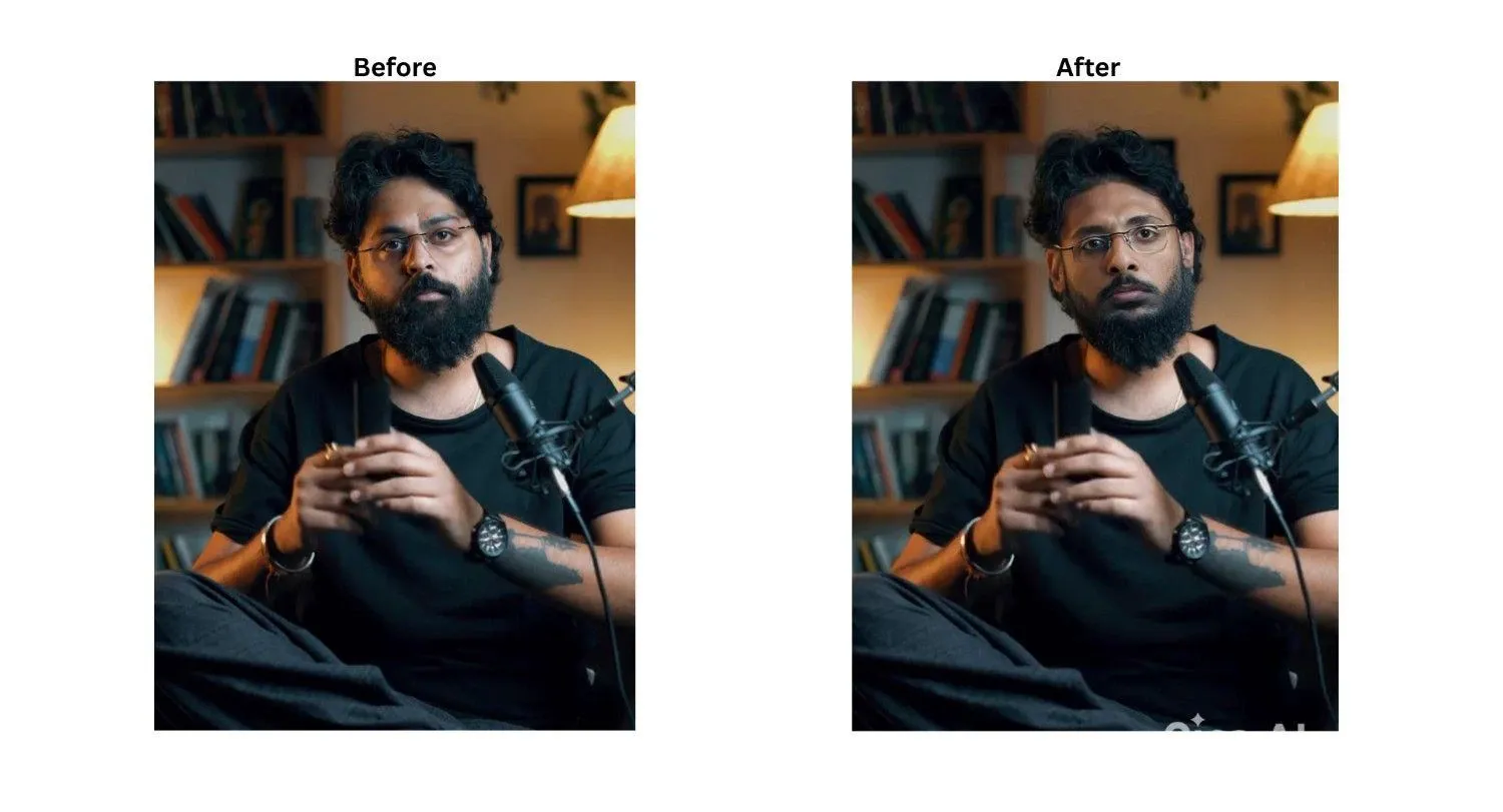 Pica AI best face swap apps before and after results