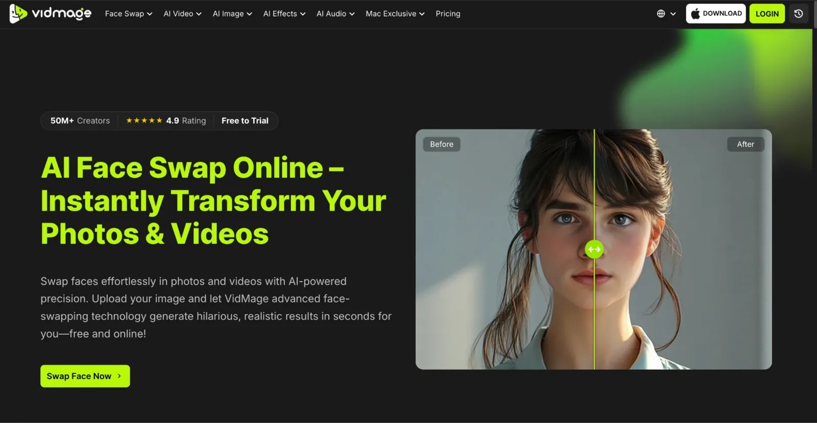 Vendor UI screenshot from VidMage