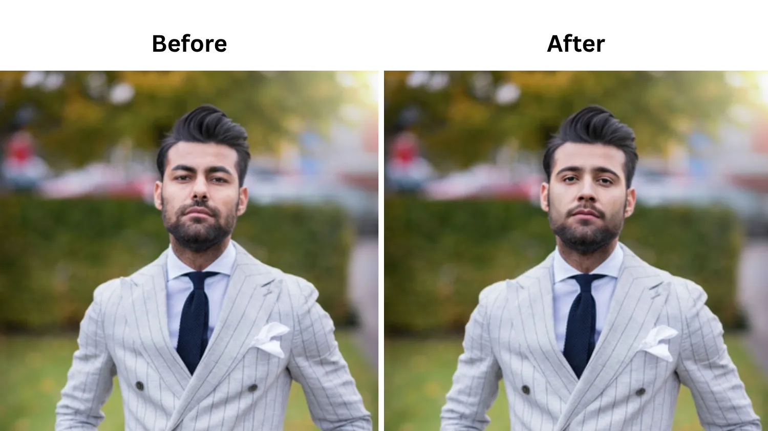 VidMage before and after results