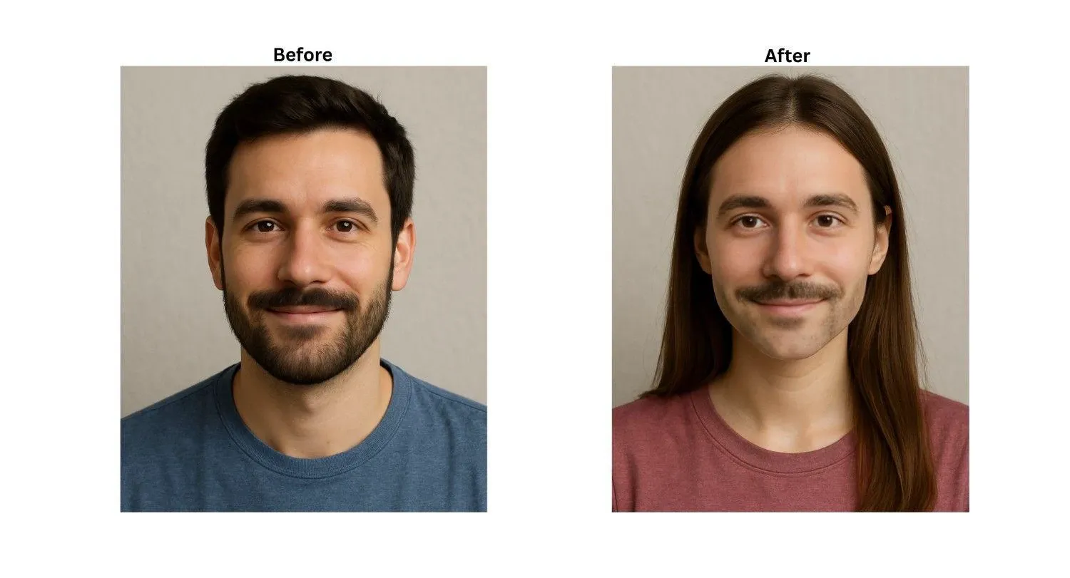 Pykaso best live face swap apps before and after