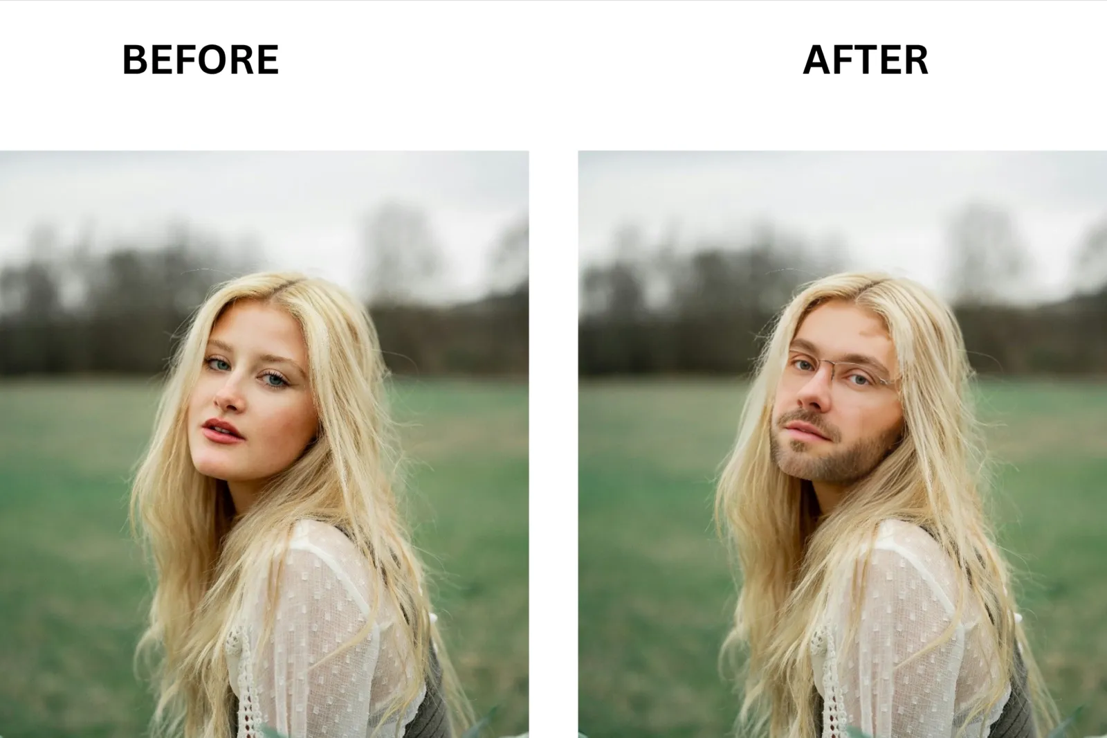 Remaker AI before and after