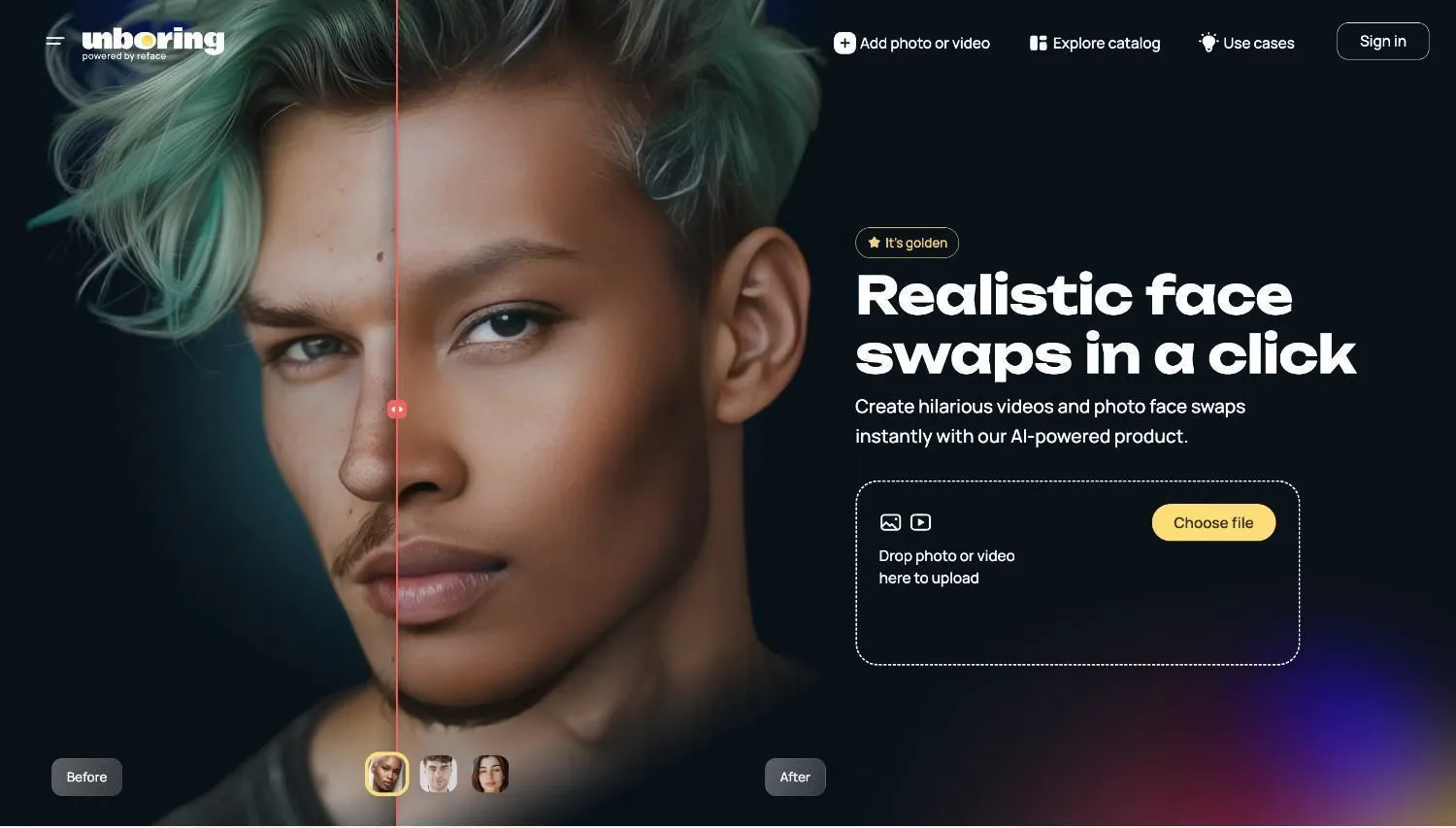 Reface best face swap software for Mac