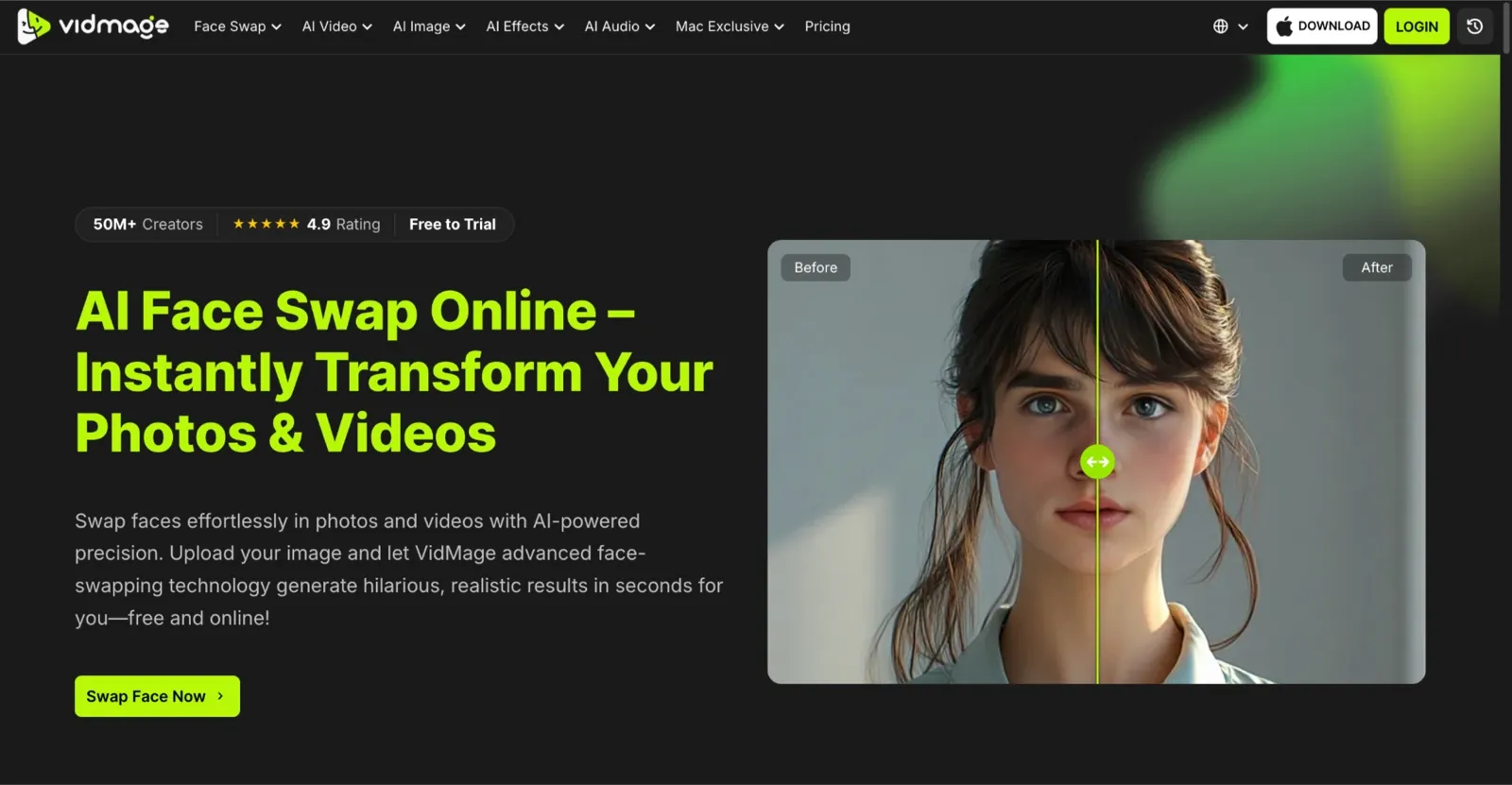Vendor UI screenshot from VidMage