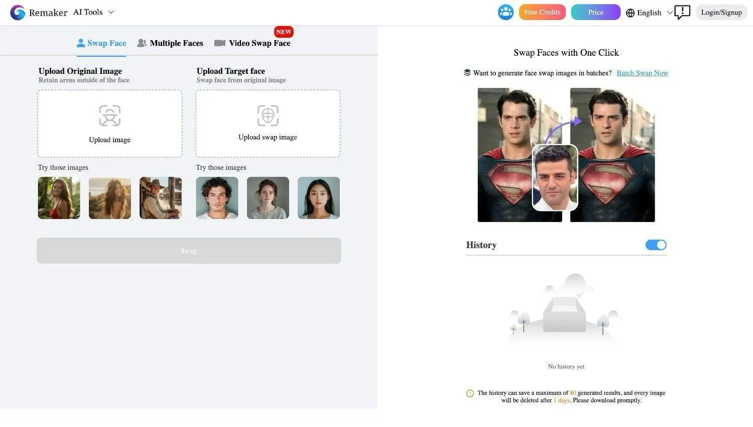 Remaker Pica AI face swap alternative
