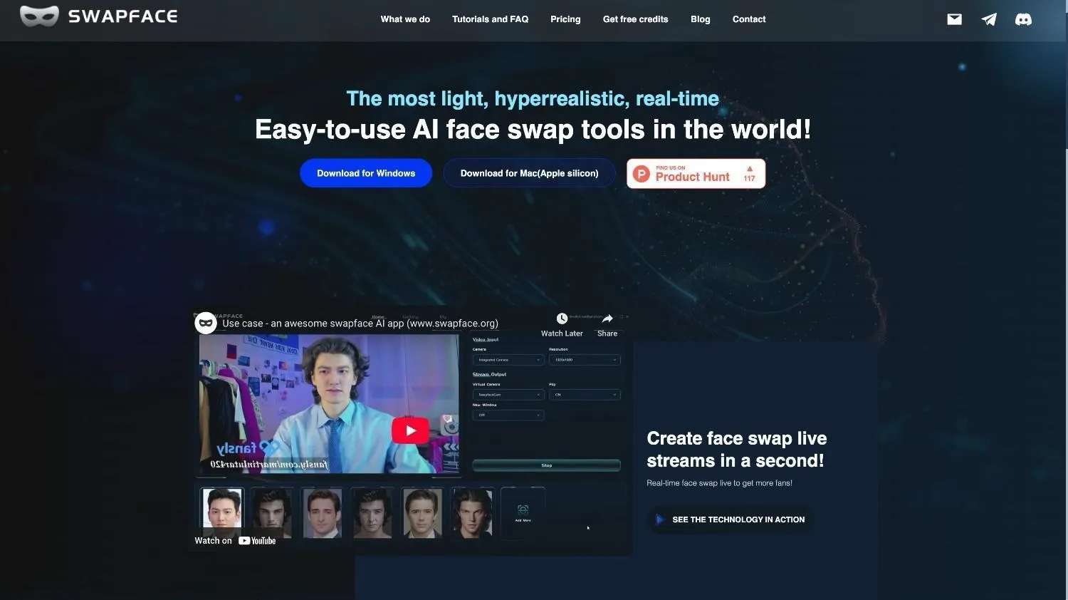 SwapFace best face swap software for Mac