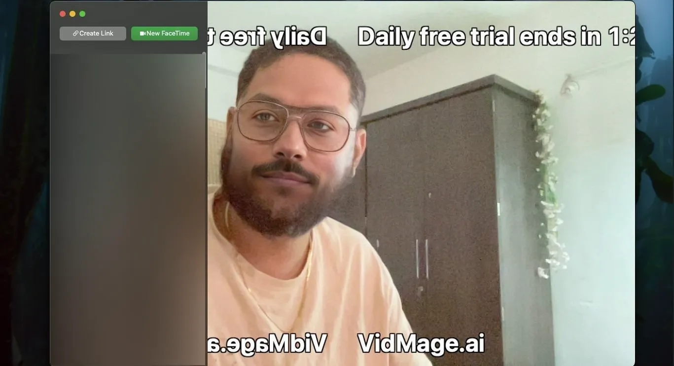 VidMage live face swaps on FaceTime