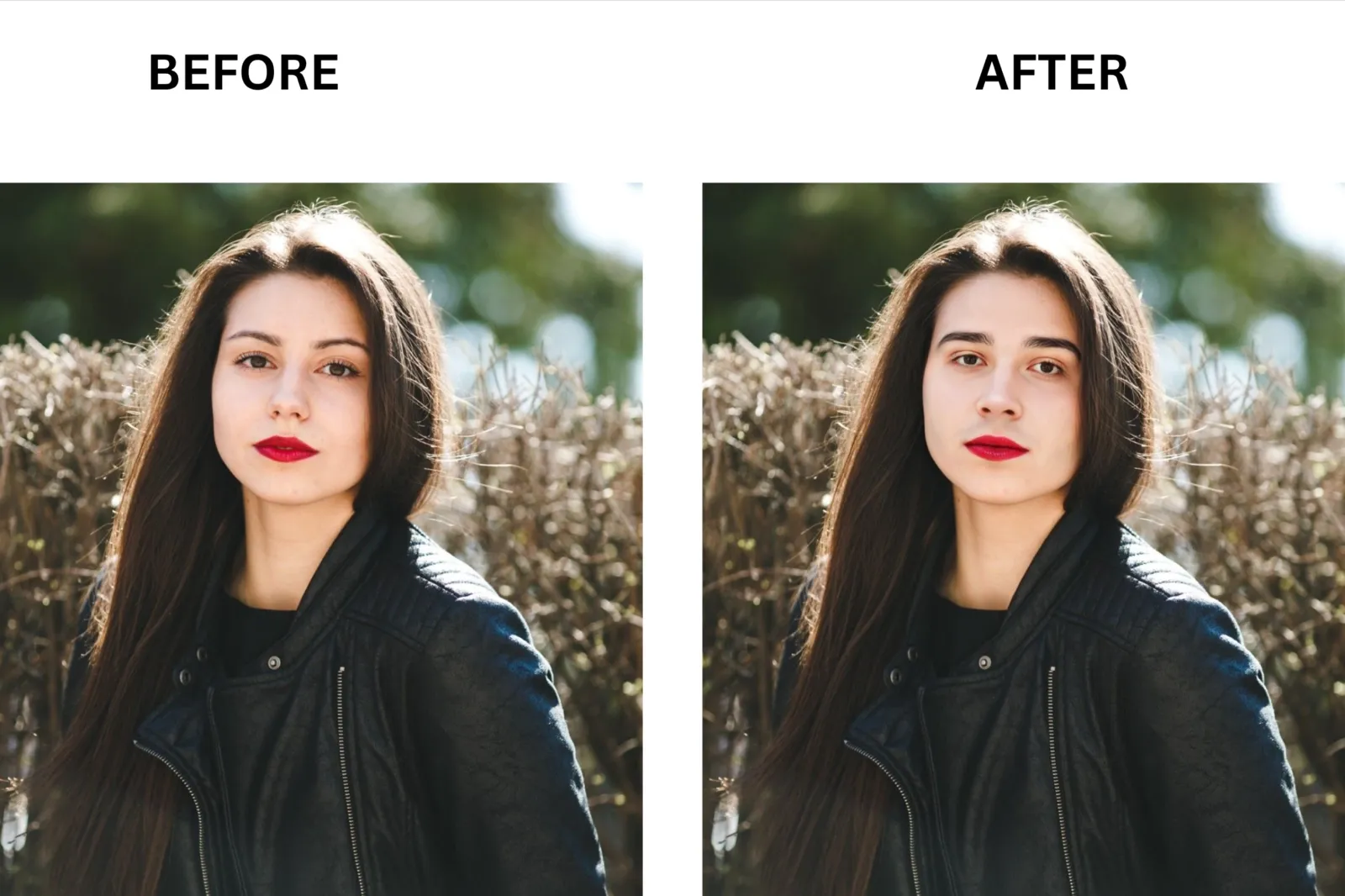 VidMage face swap before and after